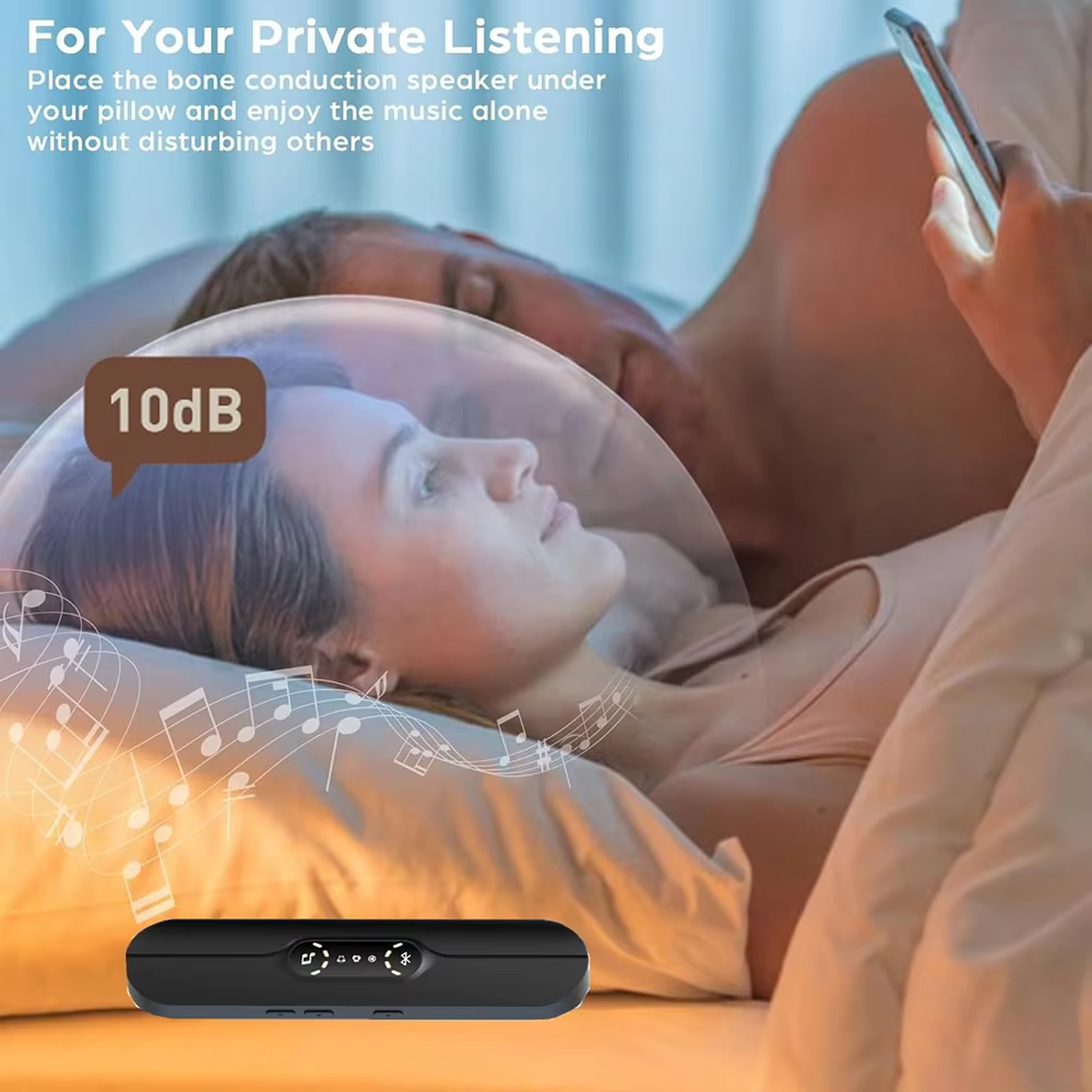 Under Pillow Bone Conduction Bluetooth Sleep Speaker