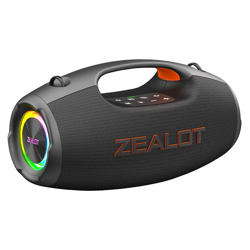 ZEALOT-S86 Portable 60W Bluetooth Speaker with 8000mAh Battery