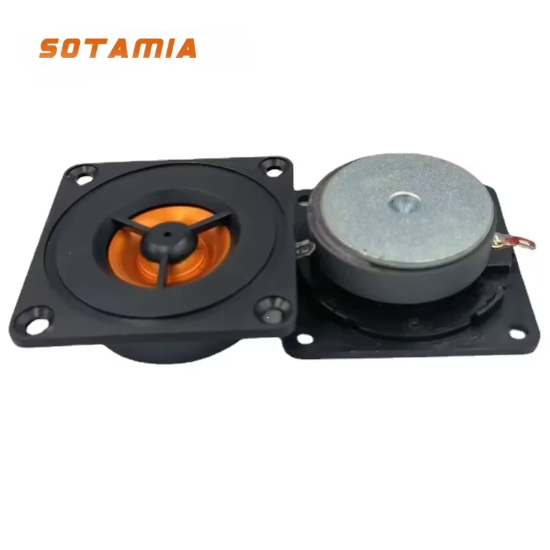 SOTAMIA 2 Inch 52mm 15W 4Ω Square Tweeter Speakers (2 pcs)