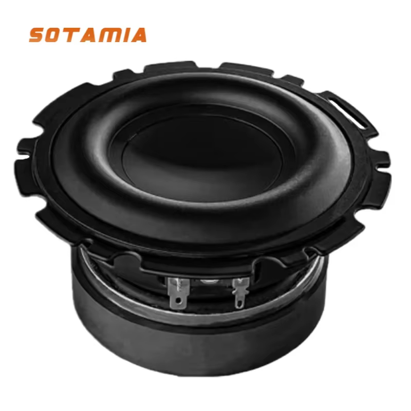 SOTAMIA 4.5 Inch 50W 4 Ohm Subwoofer for Home Audio