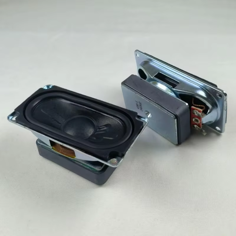 SOTAMIA 2Pcs 4080 15W 6 Ohm Rectangular Subwoofers
