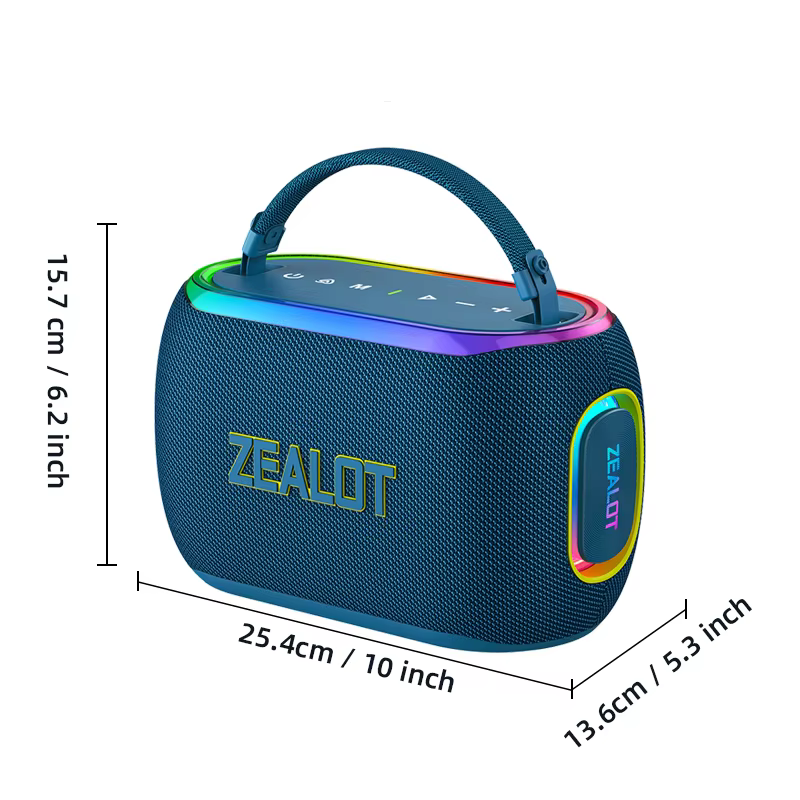 ZEALOT-S182 Bluetooth Subwoofer 60W Waterproof Speaker
