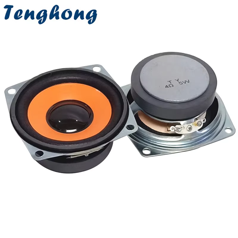 2.5 Inch 65MM Full Range Speaker 4 Ohm 5W 2pcs