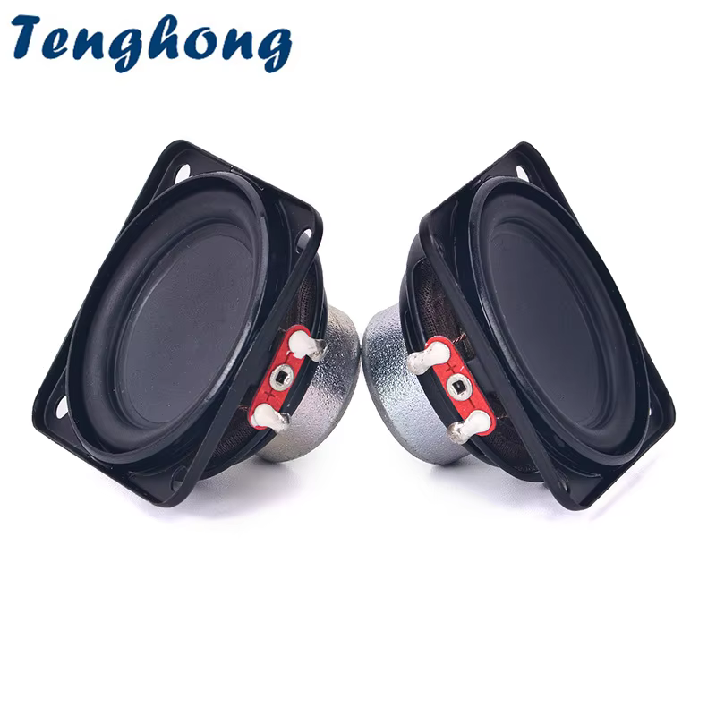 2pcs 1.5inch Full Range 4Ω 5W Portable Audio Speakers