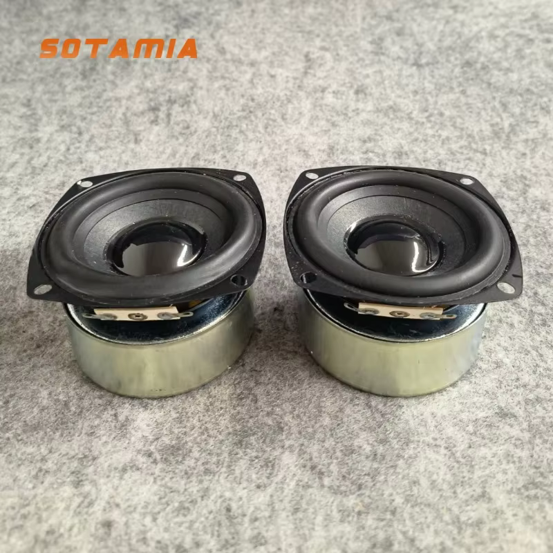 SOTAMIA 3 Inch Full Range 8 Ohm 30W Speaker Pair