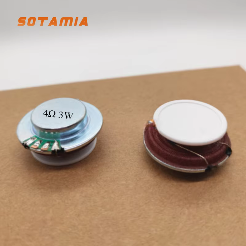 SOTAMIA 27mm Resonance Vibration Speaker 4Ω 3W DIY Pair