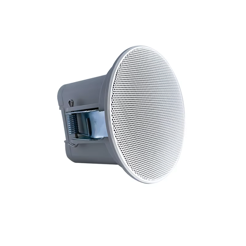 2-Inch Waterproof Ceiling Speaker 8 Ohm Plastic Cabinet
