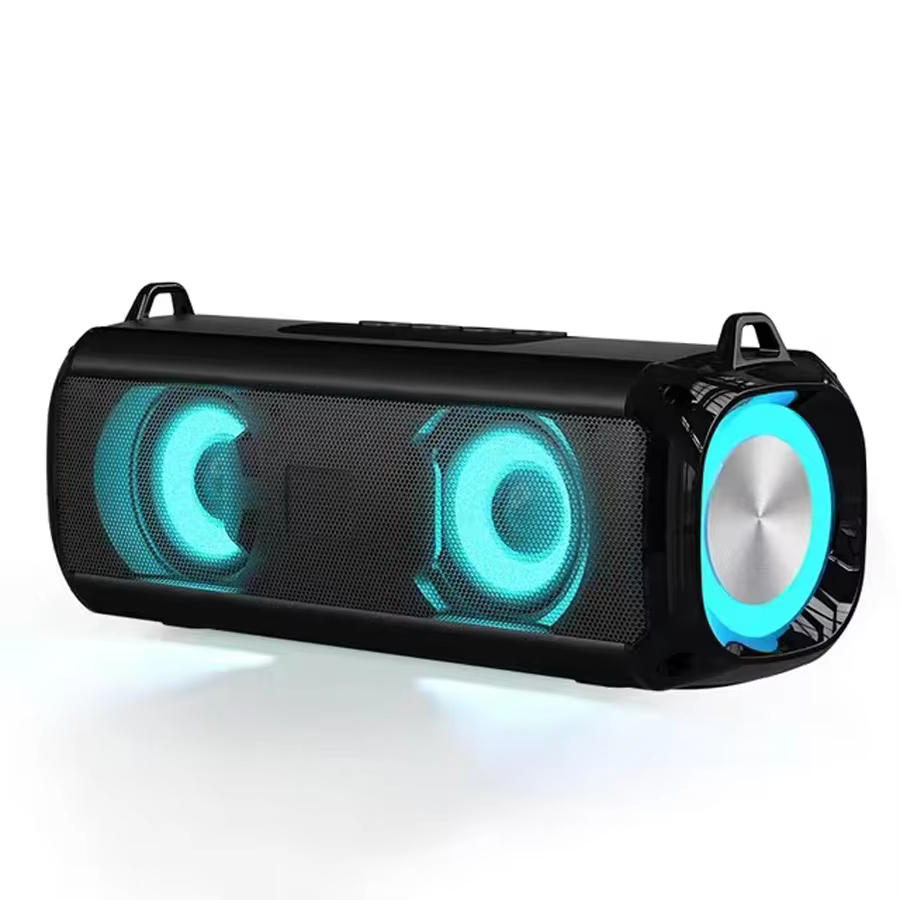 Portable Wireless Bluetooth Speaker with RGB Lighting & Bass