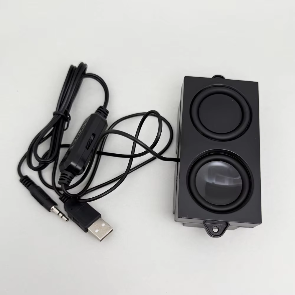 ETAxopowo USB Mini Active Subwoofer Speakers for PC Phone