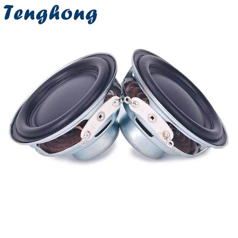 Tenghong 2-Inch 52mm Full Range Speaker 4Ω 5W Set