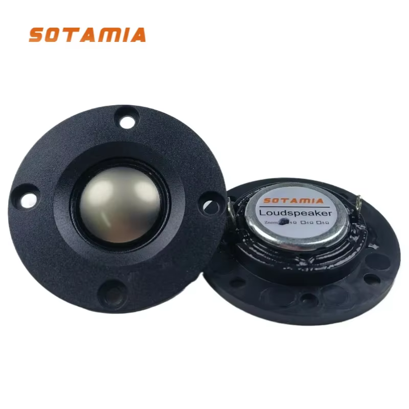 SOTAMIA 2 Inch Titanium Tweeter Speaker Pair 4 Ohm 12W