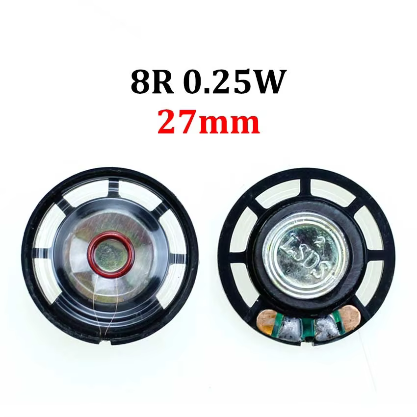 JCD Mini Portable Speaker 8/32 Ohm 0.25W Plastic Cabinet