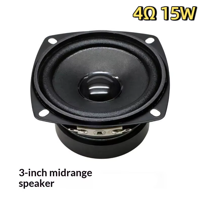 3/4Inch 78MM 4Ω 15/20W Convex Cap Subwoofer Speaker