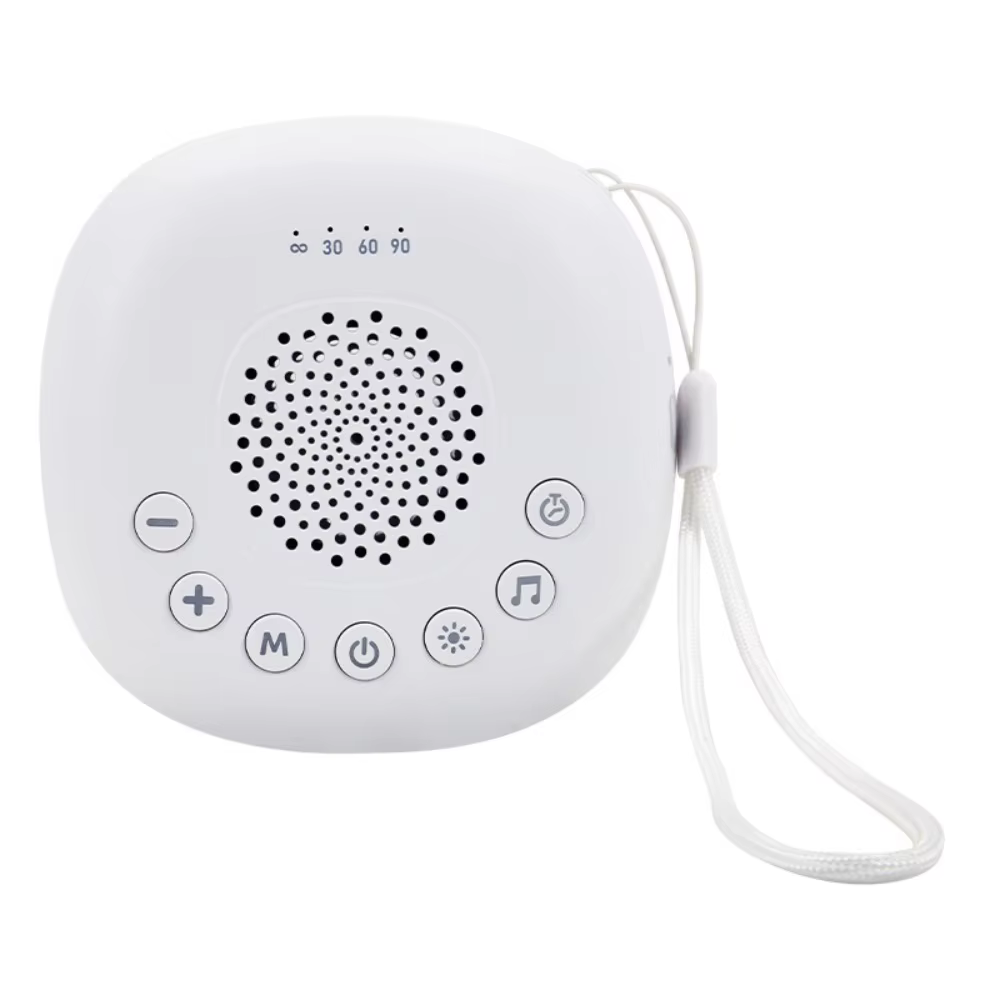 Portable White Noise Machine with Adjustable Volume and Timer