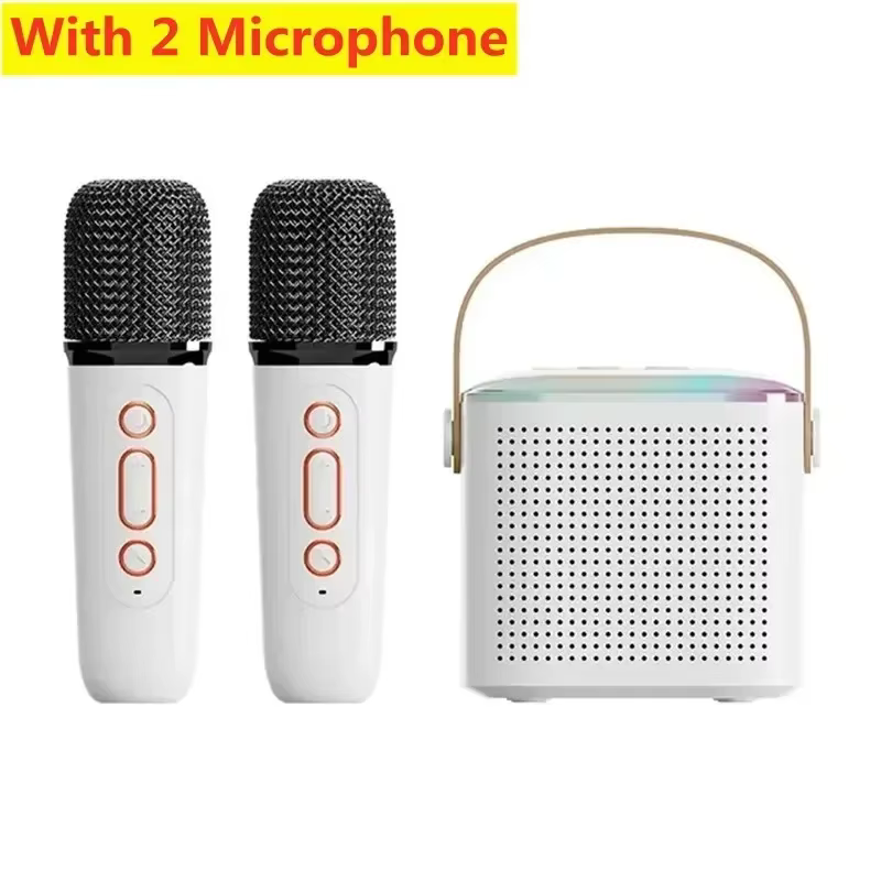 Portable Wireless Dual Microphone Bluetooth Karaoke Speaker