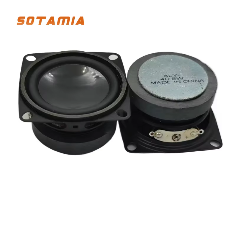 SOTAMIA Mini Portable Full-Range 4Ω 5W Speakers 2-Pack