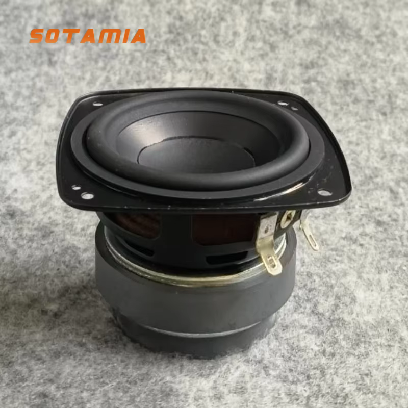 SOTAMIA 3" Full-Range Dual-Magnetic Speaker 4 Ohm 25W
