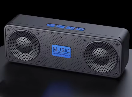 HOMEFISH S18 Bluetooth Speaker with Subwoofer and FM Radio