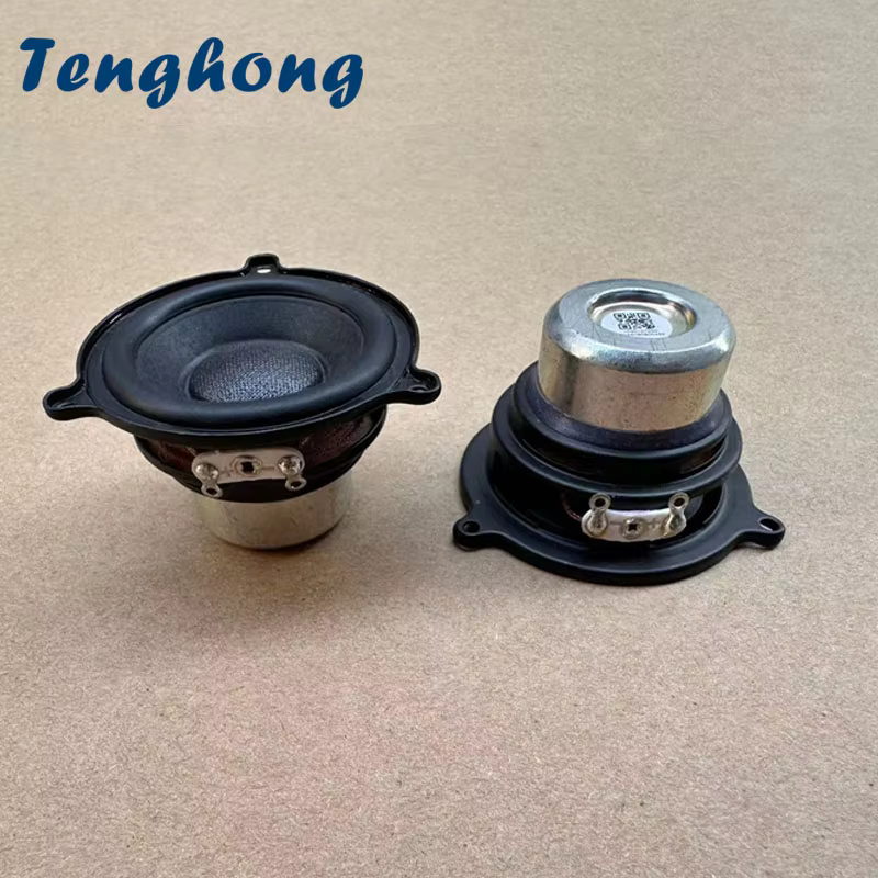 Tenghong 50mm 10W Full Range 6 Ohm Speaker 2-Pack