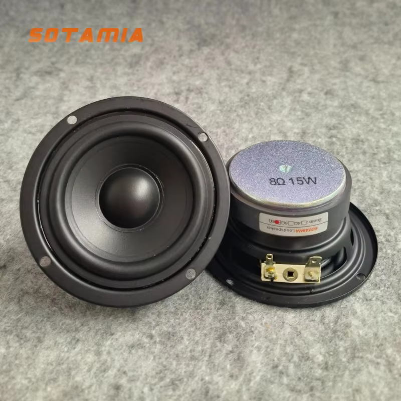 SOTAMIA 3.5 Inch Waterproof Full Range HIFI Speaker Set