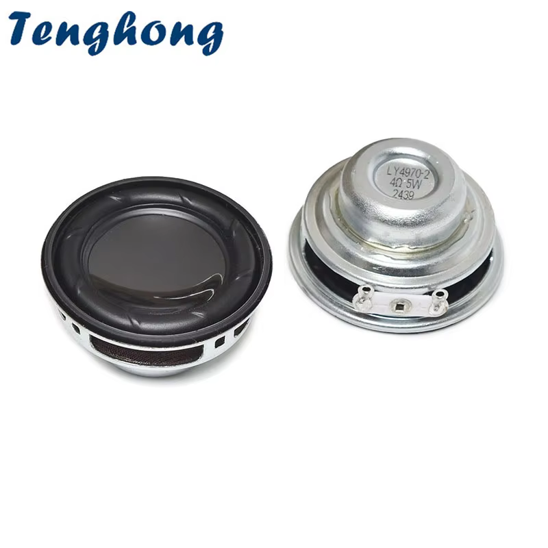 Tenghong 2pcs 40MM 5W Full Range Waterproof Speakers