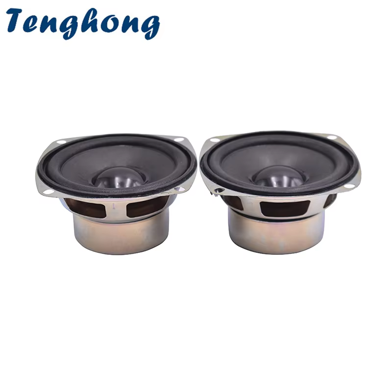 Tenghong 3 Inch Full Range 4 Ohm 5W Speakers 2pcs