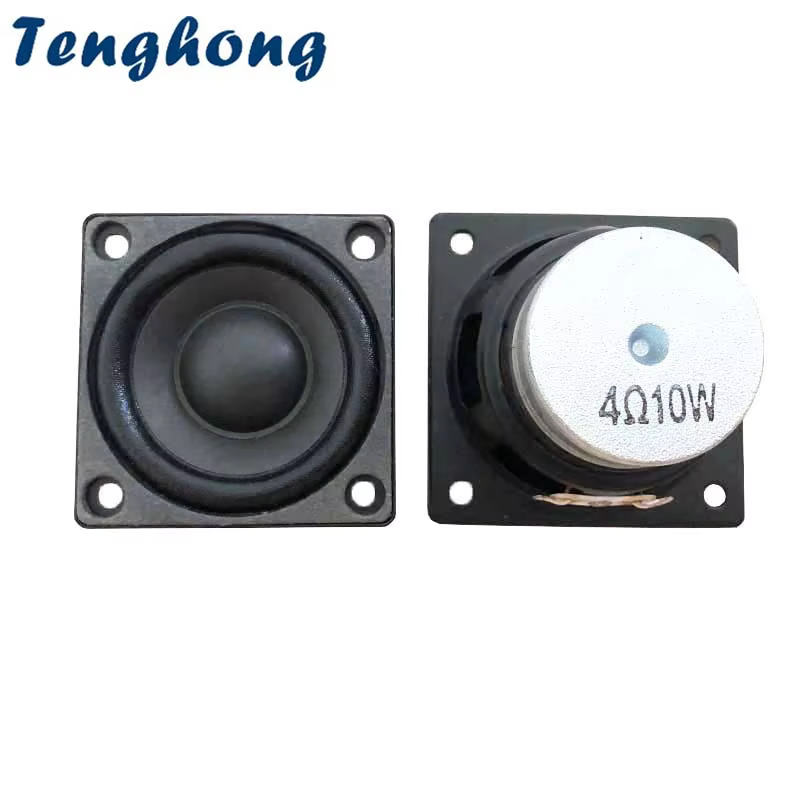 2.25 Inch 4 Ohm 10W Full Range Square Speaker Unit