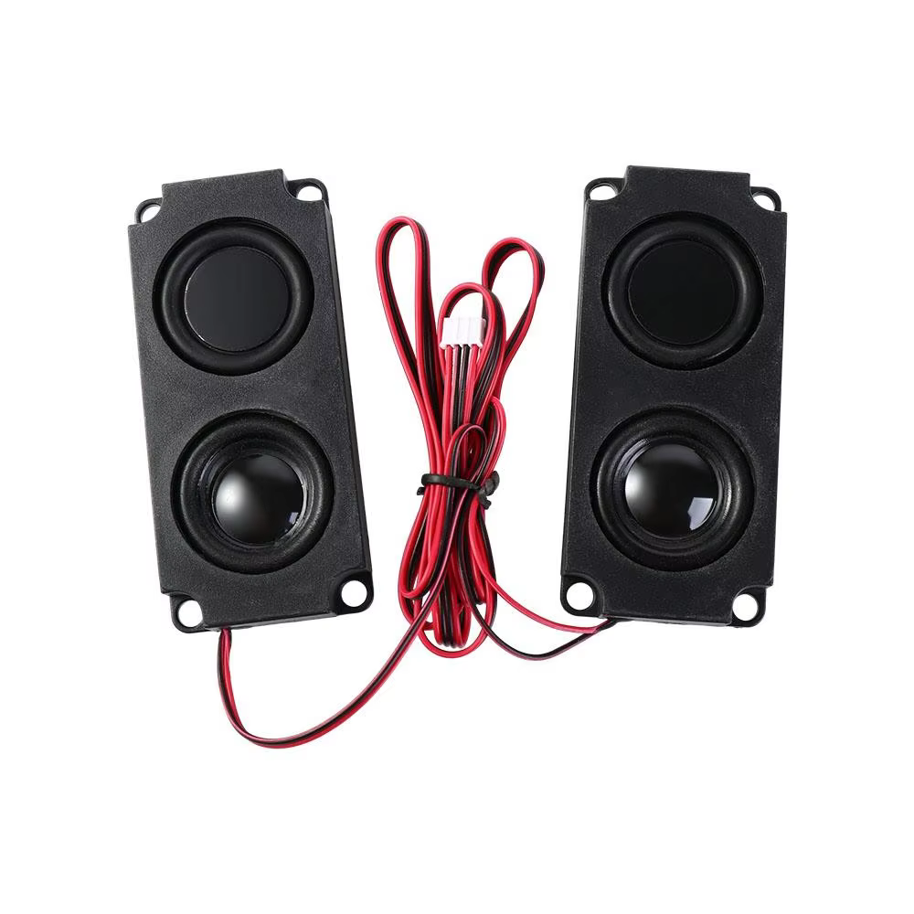Double Diaphragm Bass Stereo Computer Speaker 5W 8 Ohm