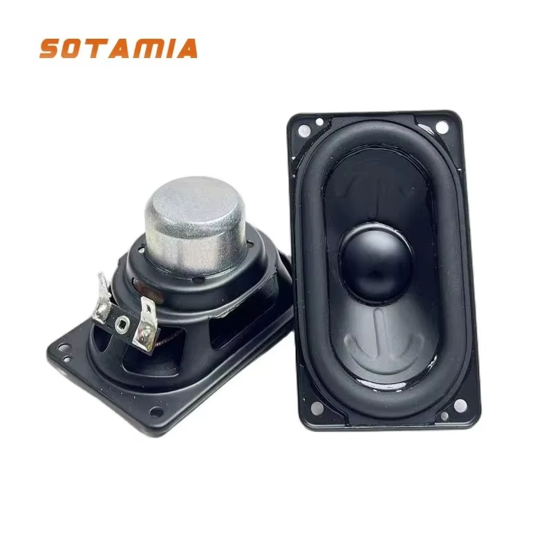 SOTAMIA 2-Pcs 30W 4 Ohm Mid-Bass Runway Speaker Horn