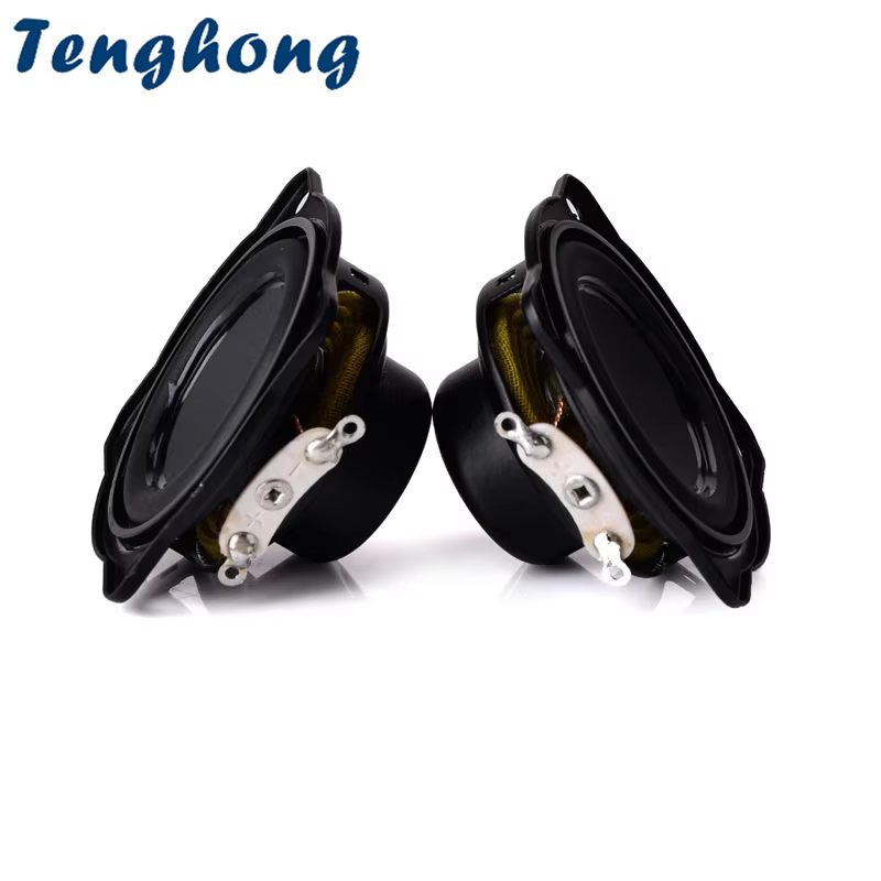 Tenghong 2pcs 43MM 4 Ohm 5W Full Range Audio Speakers