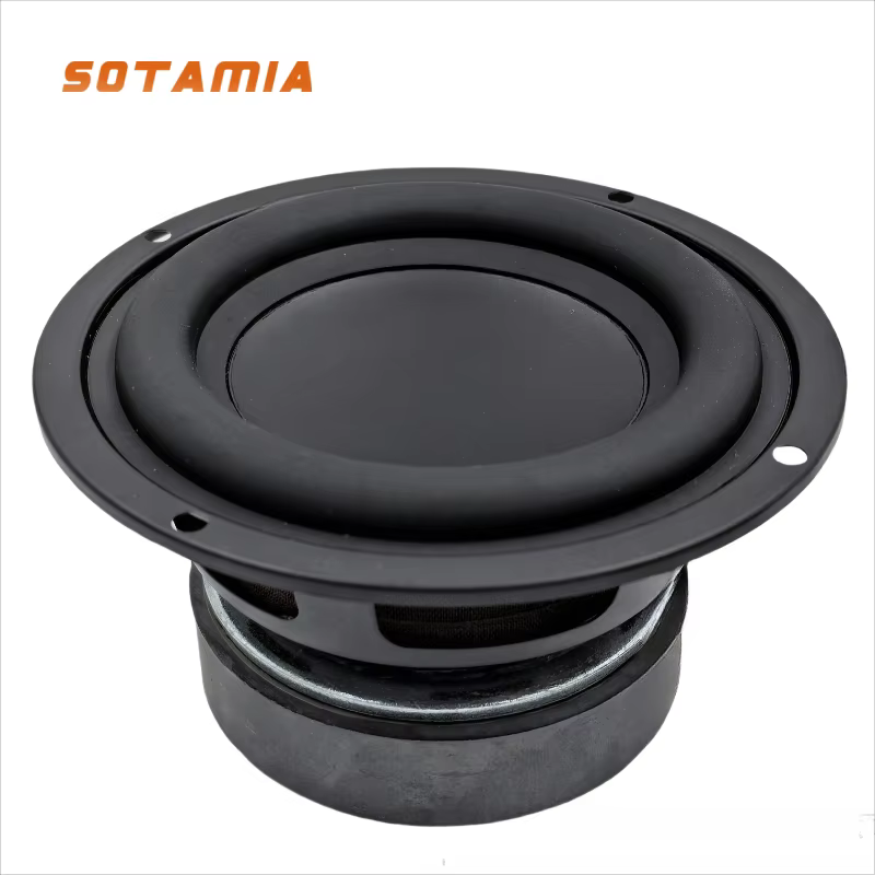 SOTAMIA 4 Inch 4 Ohm 35W Subwoofer Speaker for Home Audio