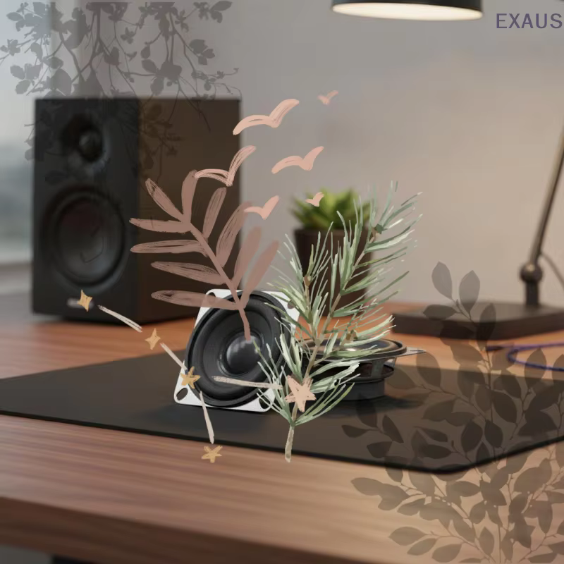 52mm Square Speaker with Clear Sound for DIY Audio