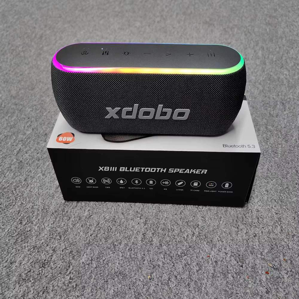 XDOBO X8 III Bluetooth Speaker 60W Deep Bass Power Bank