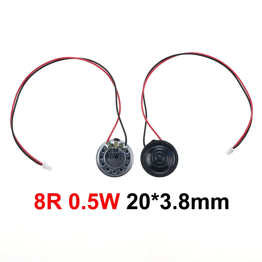 JCD Ultra-Thin 8 Ohm Horn Speaker 0.5W-2W 20-50mm