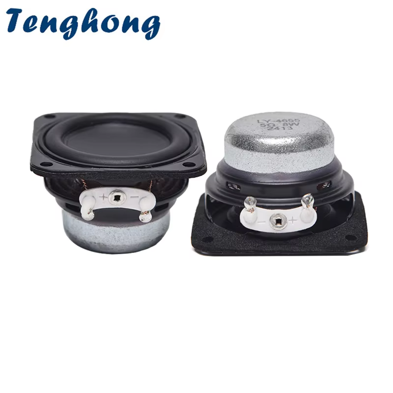 Tenghong 40MM 8W 5 Ohm Full Range Bluetooth Speakers 2pcs