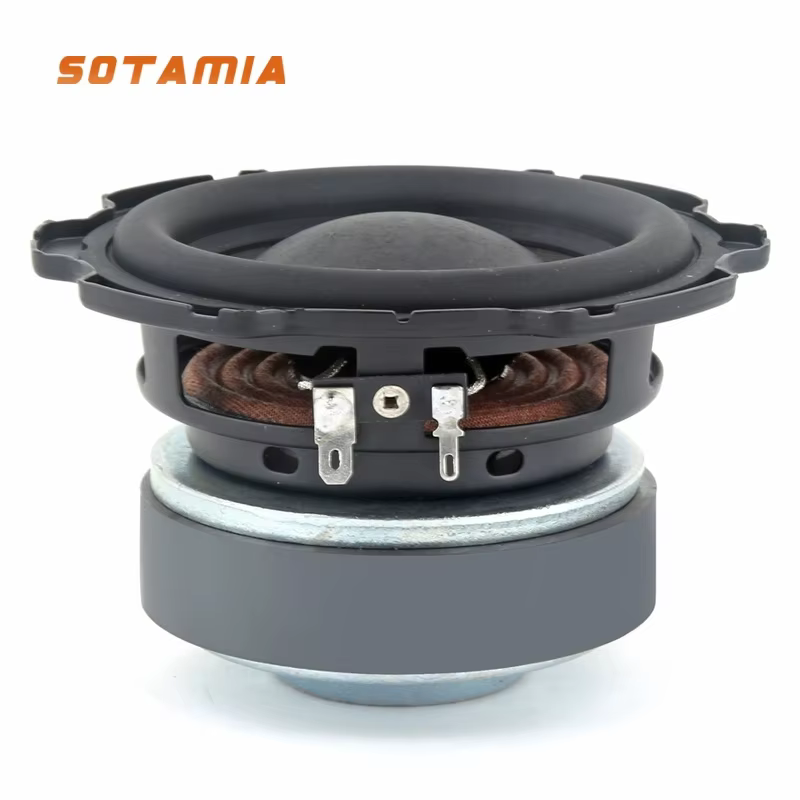 SOTAMIA 4.5 Inch 50W 4 Ohm Super Bass Subwoofer Speaker