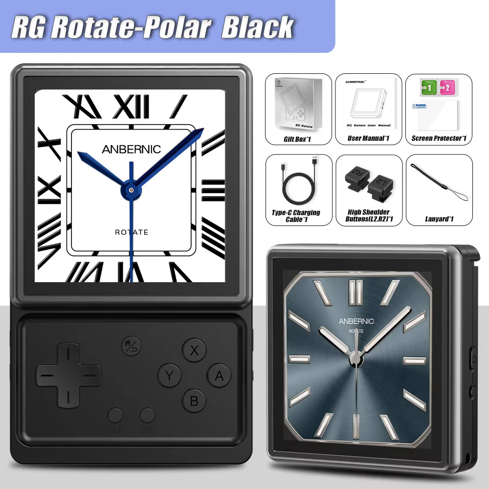Anbernic RG Rotate Android 12 Retro Handheld Console 3GB RAM