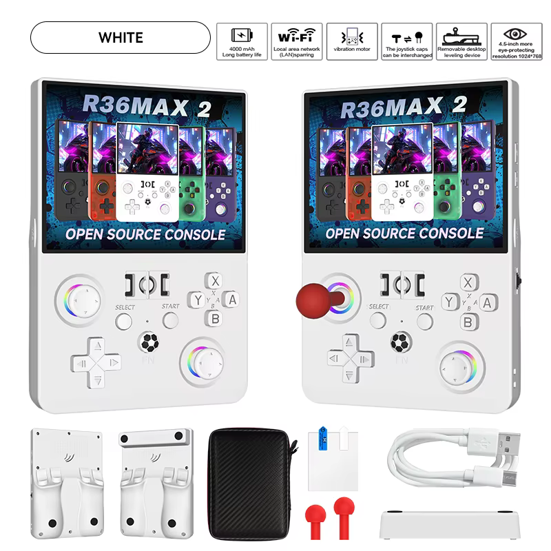 R39MAX2 Retro 4.5" Handheld Game Console with WiFi