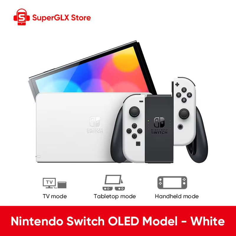 Nintendo Switch OLED Model 7-Inch Console with Joy-Con