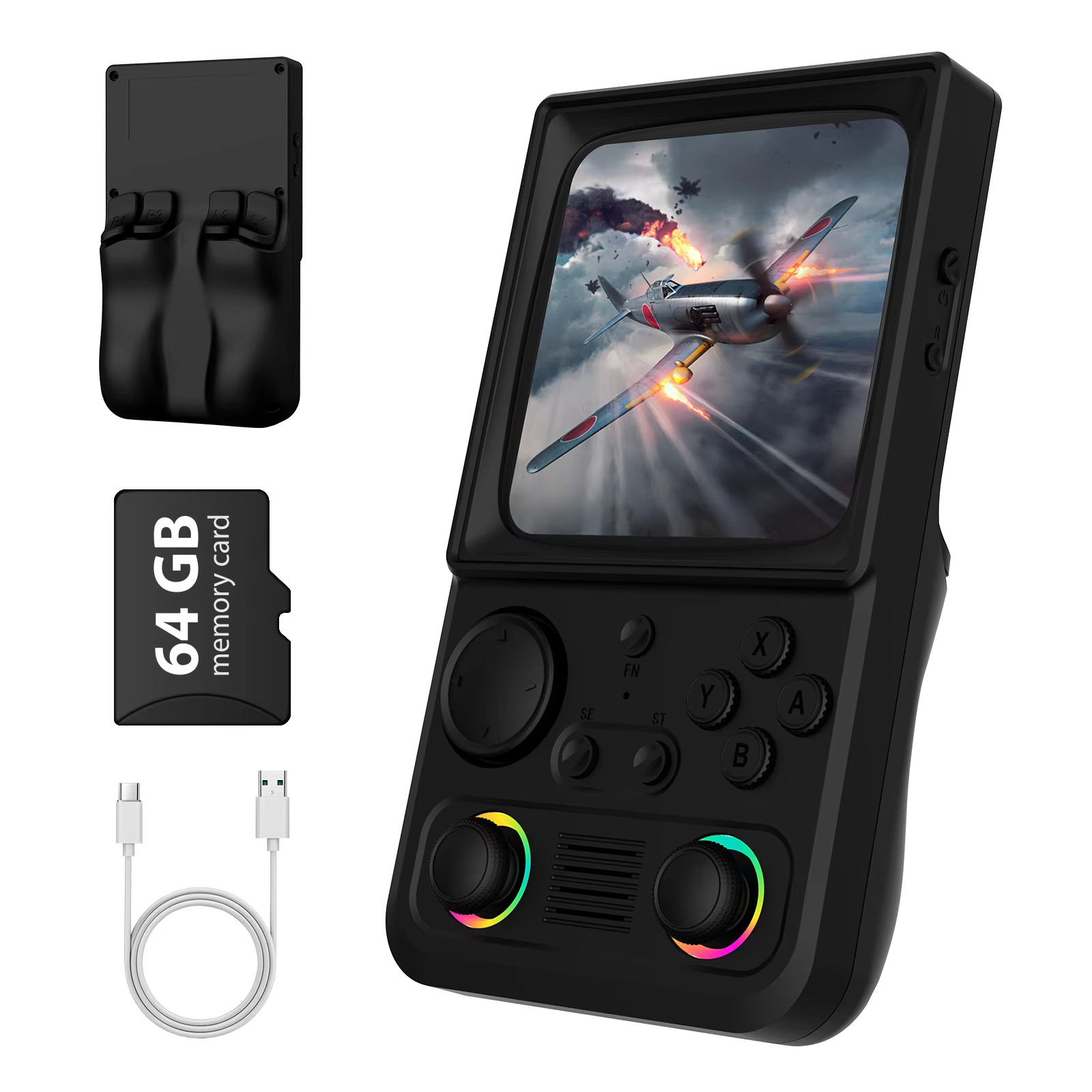 AISLPC RG45 MAX Retro Handheld Game Console 4" IPS Screen