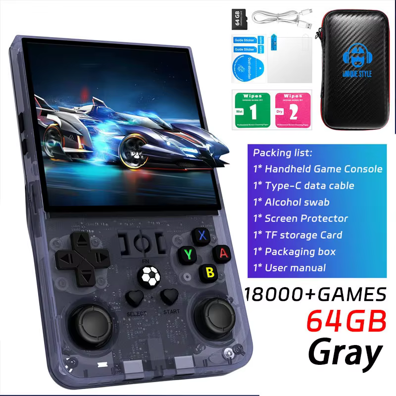 RG46 Retro Handheld Game Console 64/128GB Linux System