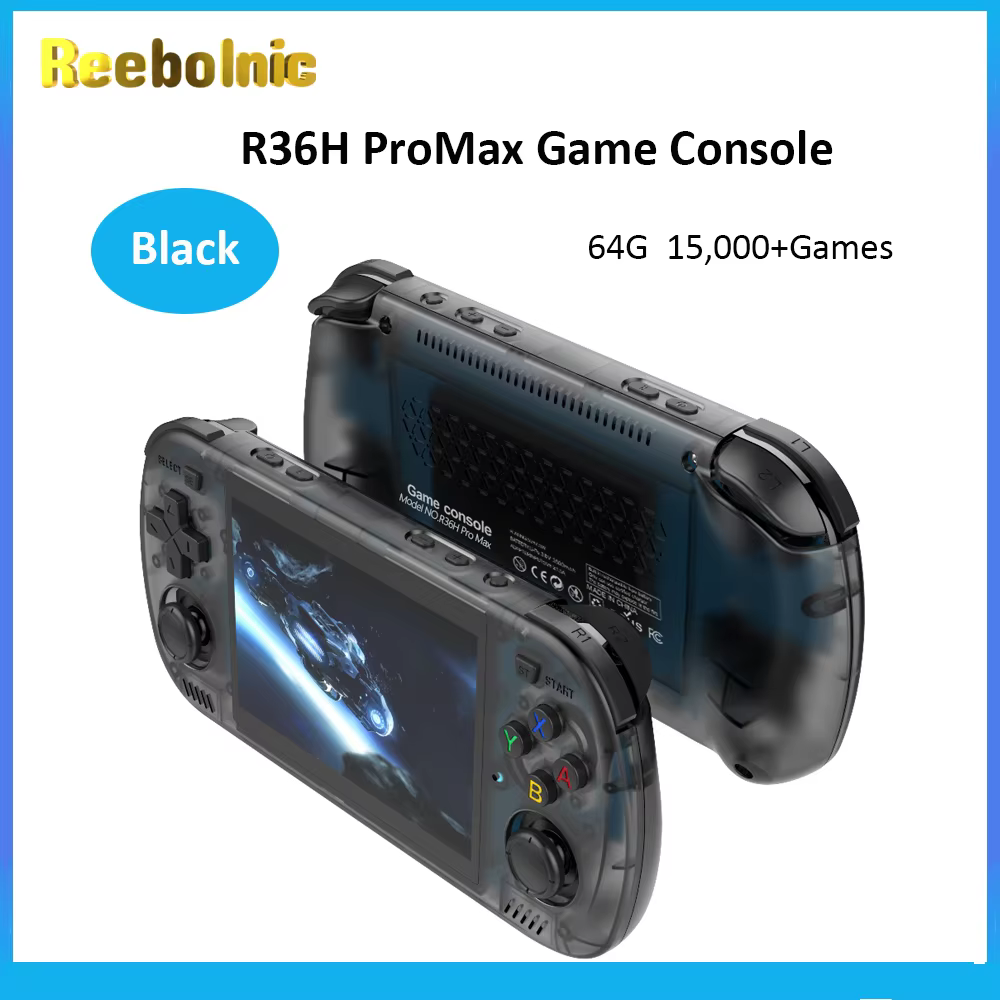 Reebolnic R36H ProMax Retro Handheld Game Console