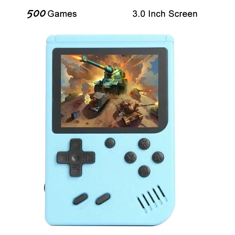 Portable 8-Bit Handheld Game Console with 3-Inch Screen