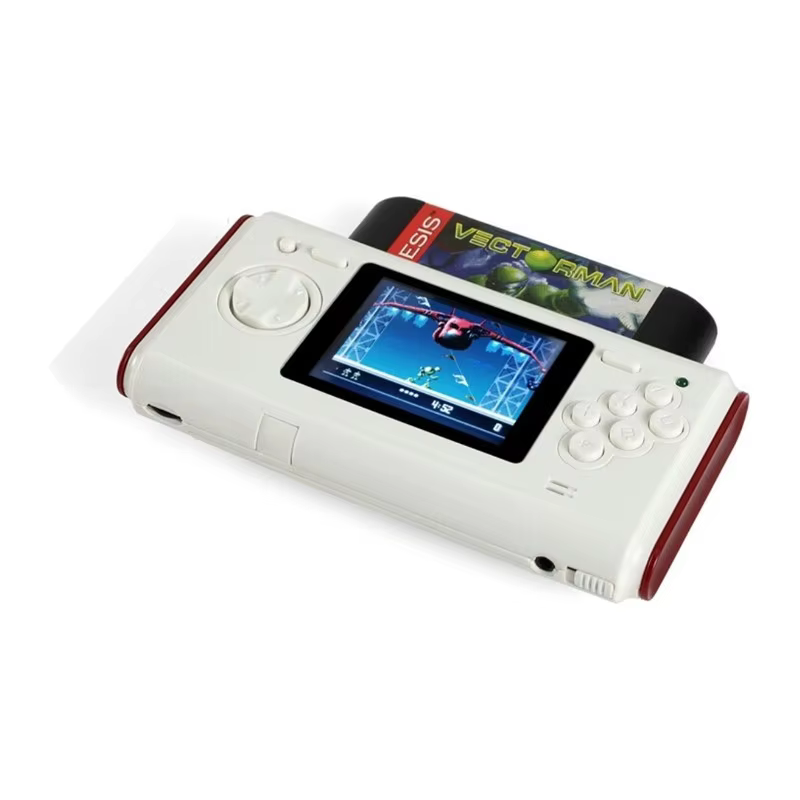 Pocket MD Retro Portable MegaDrive 16 BIT Console White