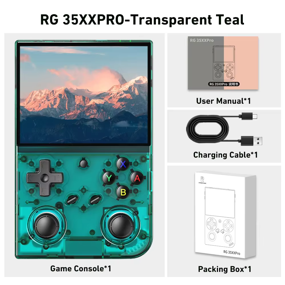 ANBERNIC RG35XX PRO Retro Handheld Game Console 3.5-inch IPS
