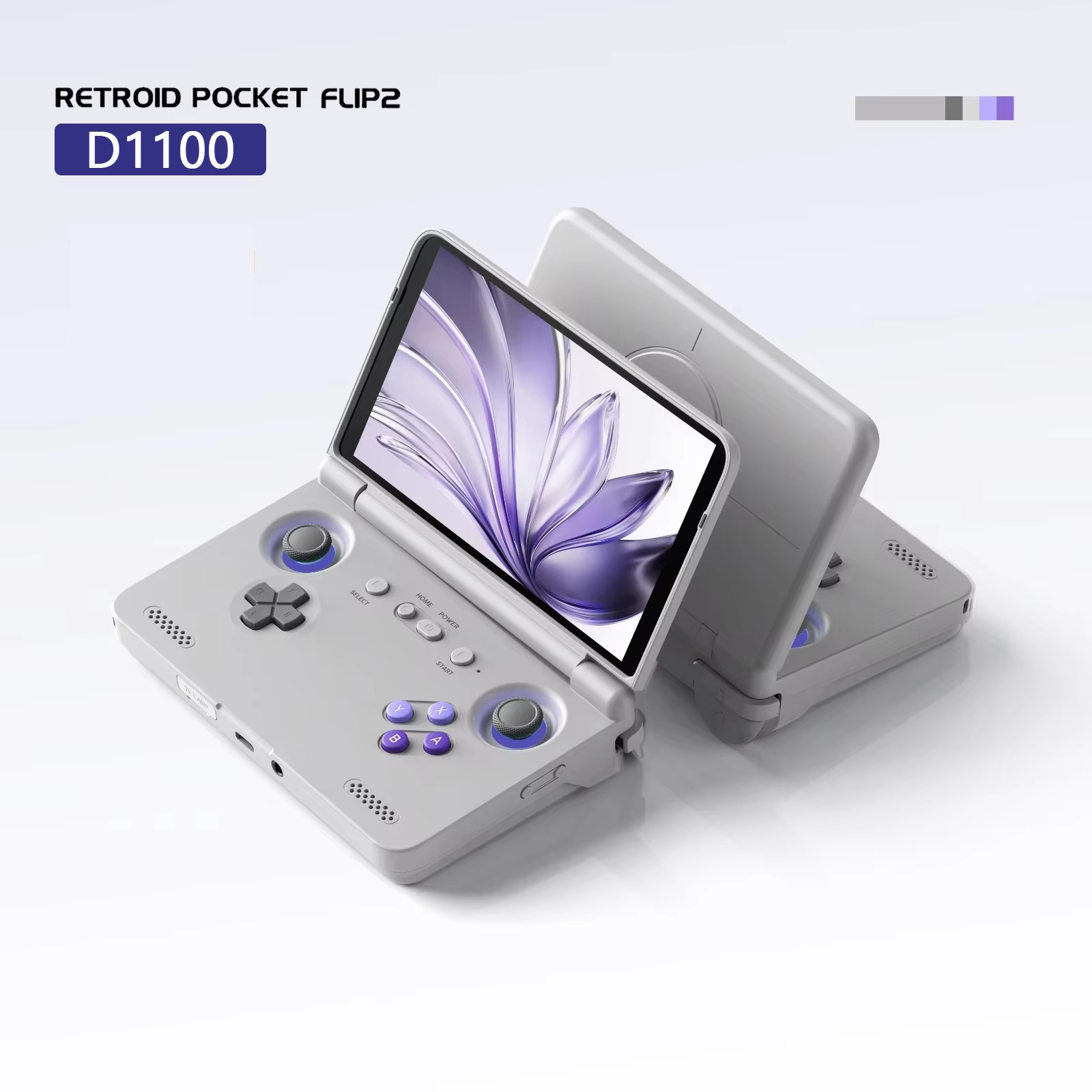 Retroid Pocket Flip2 5.5" 1080P AMOLED Retro Handheld Console