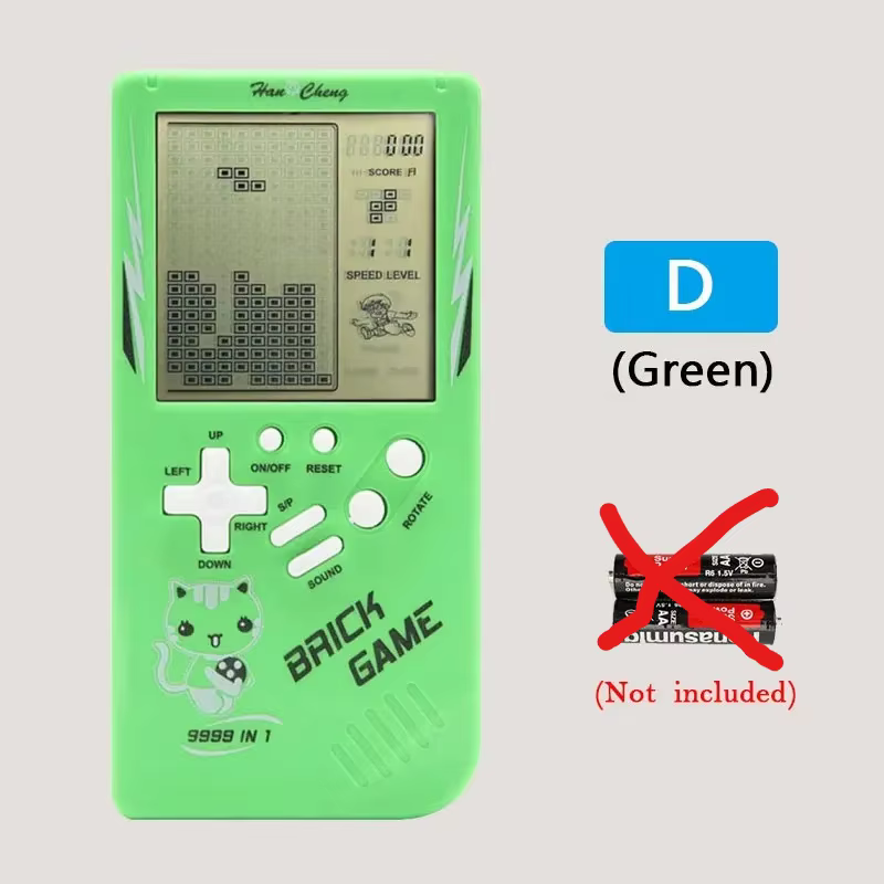 Vintage Brick Retro Handheld Game Console 23 Games