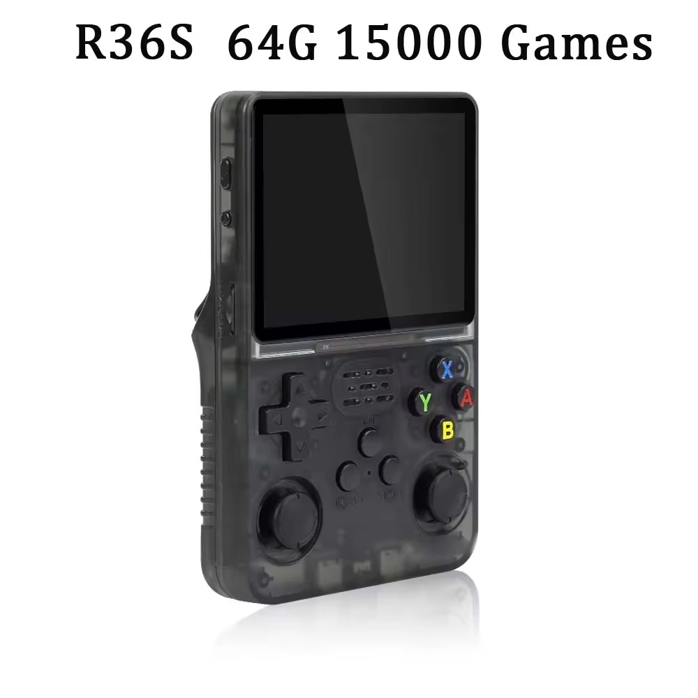 R36S Retro Handheld Game Console with 3.5" IPS Screen
