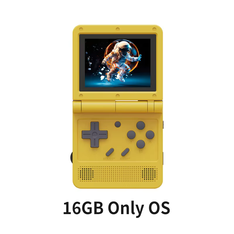 POWKIDDY v90 3-Inch IPS Flip Handheld Retro Game Console