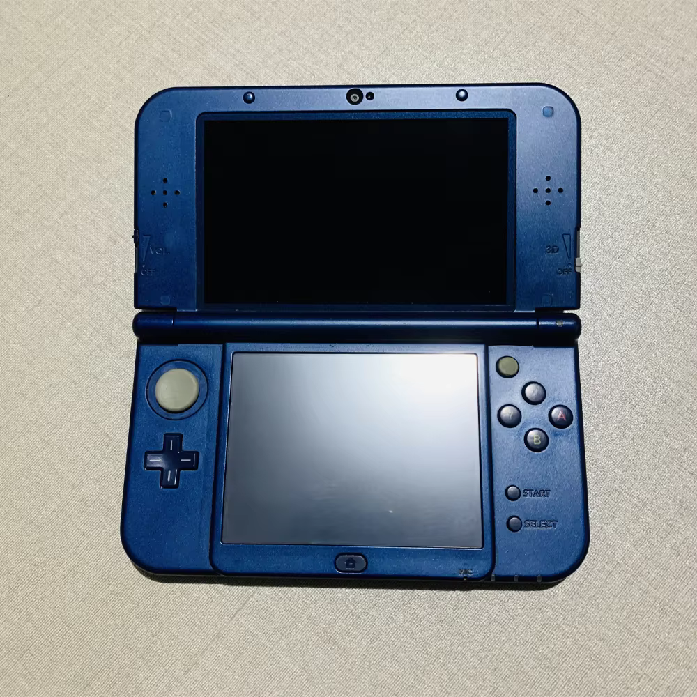 3DS XL Console with Luma3DS, Homebrew & IPS Screen Options